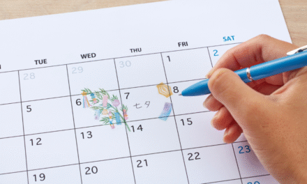 Calendario escolar 2025 listo para imprimir con feriados y actos