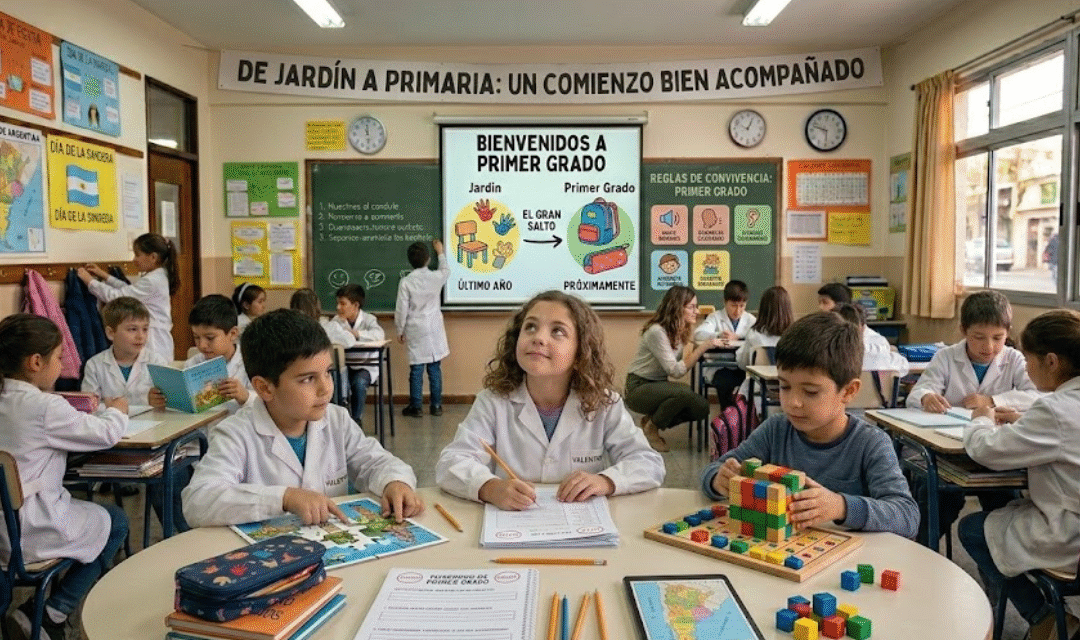 Claves reales para un buen comienzo en primer grado