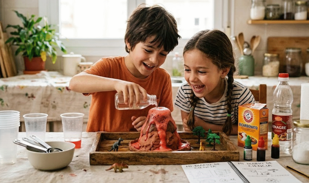 Experimentos científicos fáciles para hacer en casa