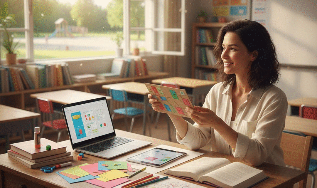 Ideas prácticas para diseñar material didáctico en receso escolar