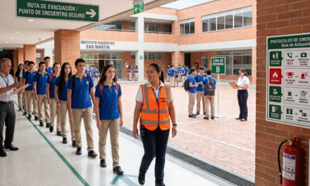 Protocolos escolares que previenen emergencias y reducen riesgos