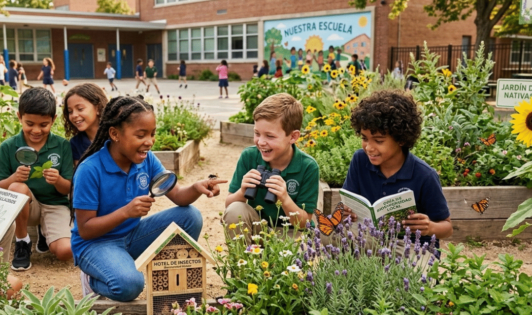 Descubrir la biodiversidad cercana con bajo presupuesto