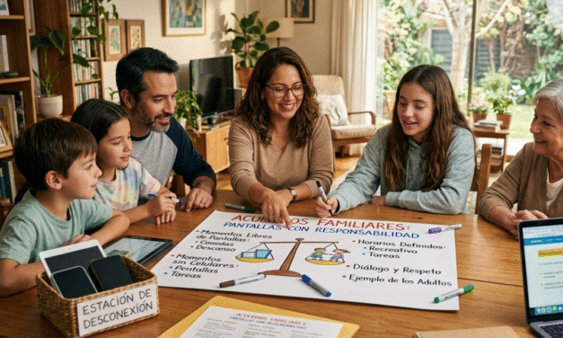 Pantallas en familia: acuerdos simples que funcionan