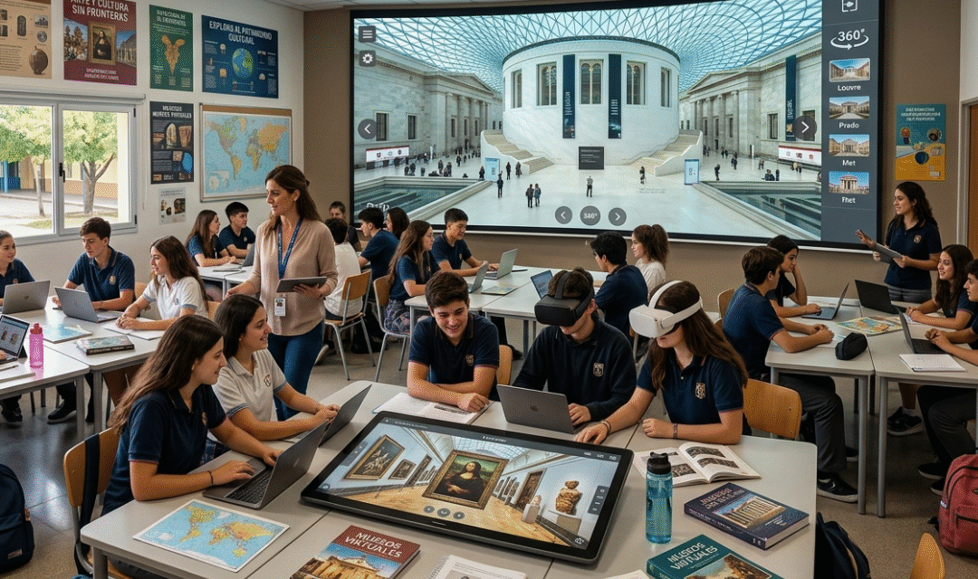 Excursiones escolares virtuales para aprender historia y arte