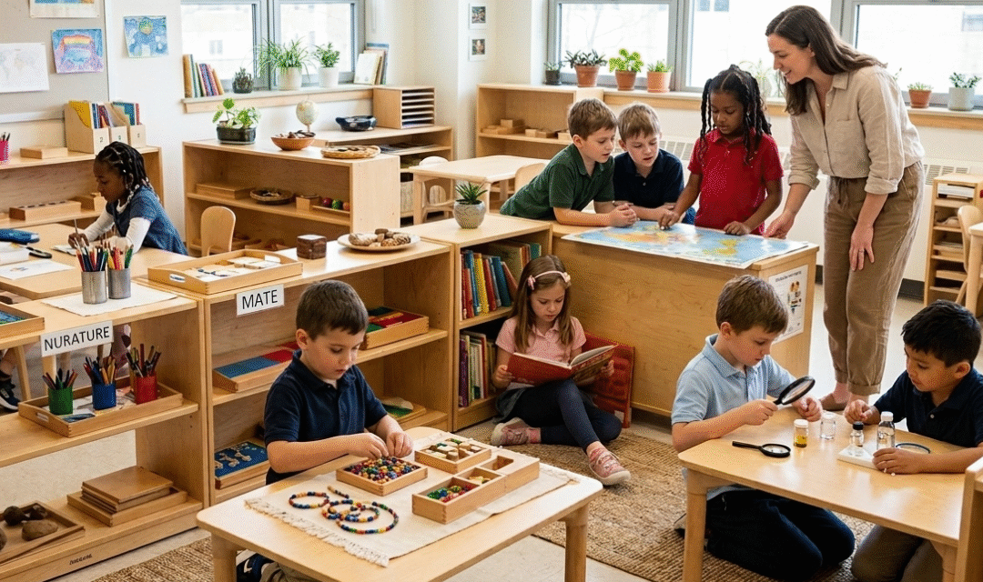 Montessori en la escuela tradicional: ideas simples para docentes