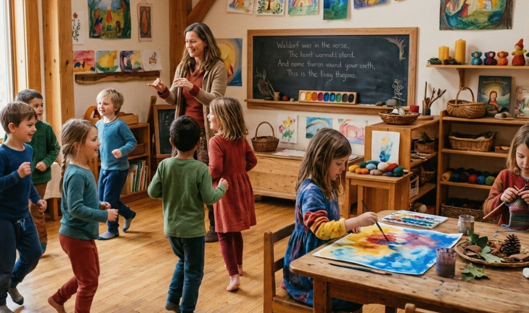 Educación Waldorf: ideas simples para enseñar con arte y creatividad