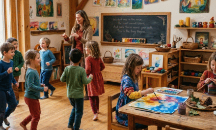 Educación Waldorf: ideas simples para enseñar con arte y creatividad