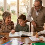 El valor de los abuelos en el aprendizaje de los nietos