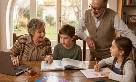 El valor de los abuelos en el aprendizaje de los nietos