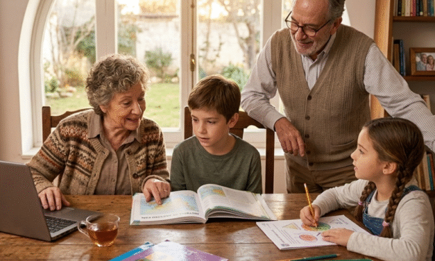 El valor de los abuelos en el aprendizaje de los nietos