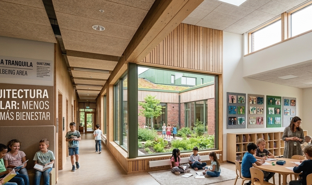 Cómo reducir el ruido escolar con cambios simples en la arquitectura