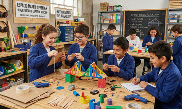 Espacios maker en la escuela: creatividad y aprendizaje práctico
