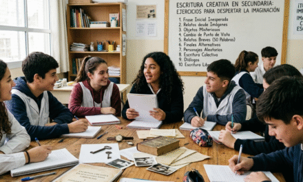 Ejercicios de escritura creativa para estudiantes de secundaria