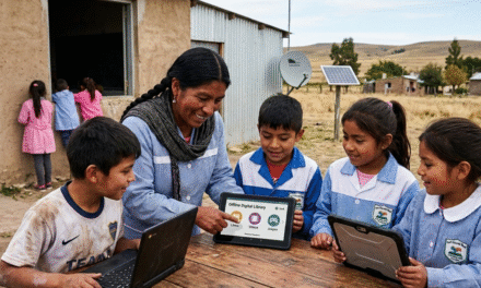Cómo llevar internet educativo a las escuelas rurales de México