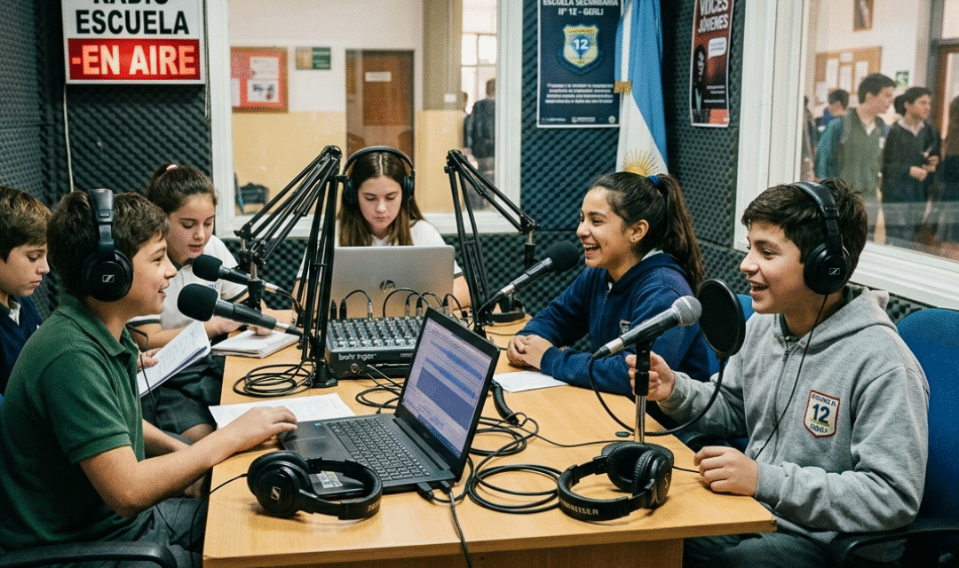Proyectos de radio escolar para fomentar la expresión oral