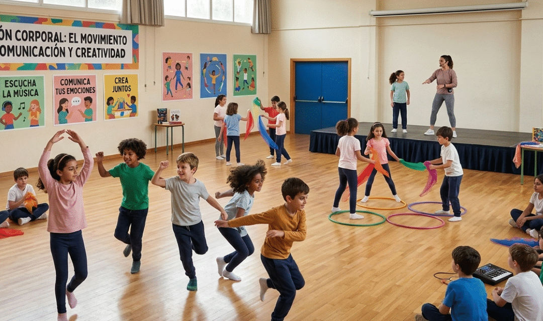 Movimiento y creatividad: la expresión corporal en el aula escolar
