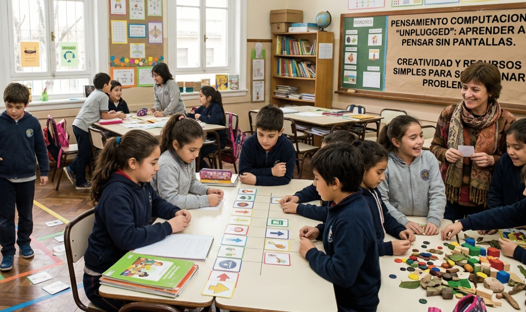 Estrategias para trabajar lógica y programación sin tecnología