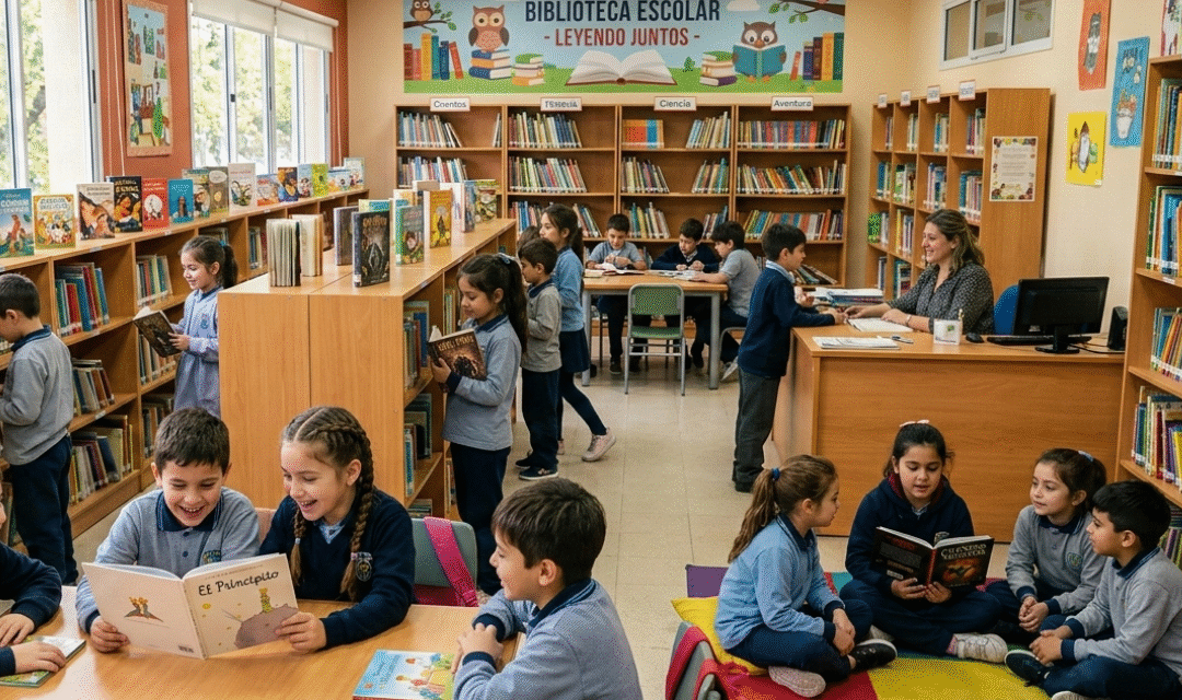 De sala de libros a espacio cultural: el nuevo rol de la biblioteca escolar