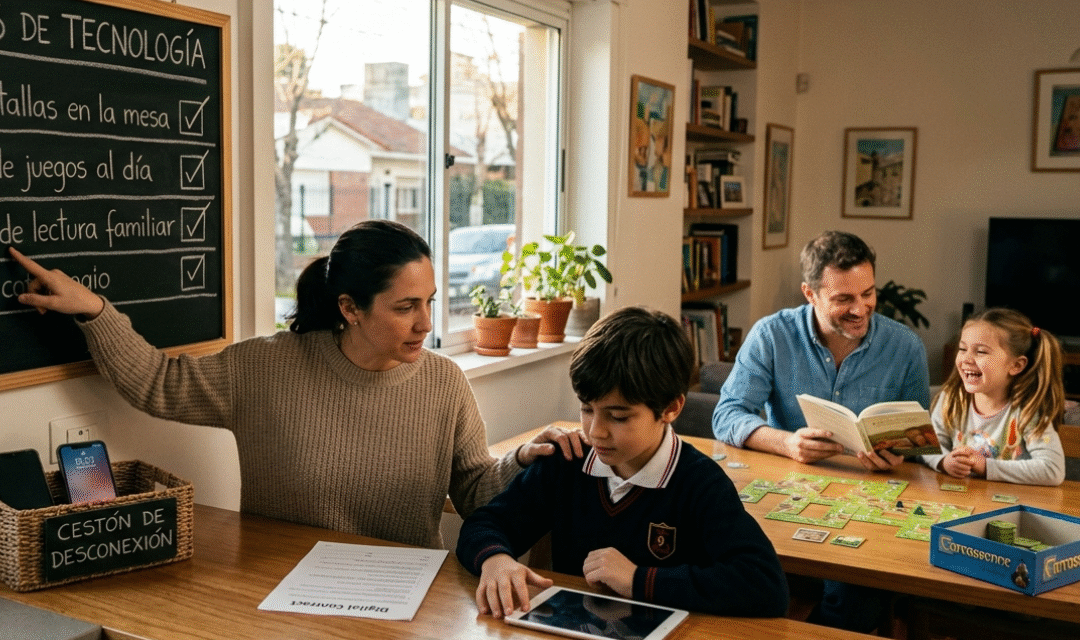 Cómo poner límites a las pantallas en casa sin generar discusiones
