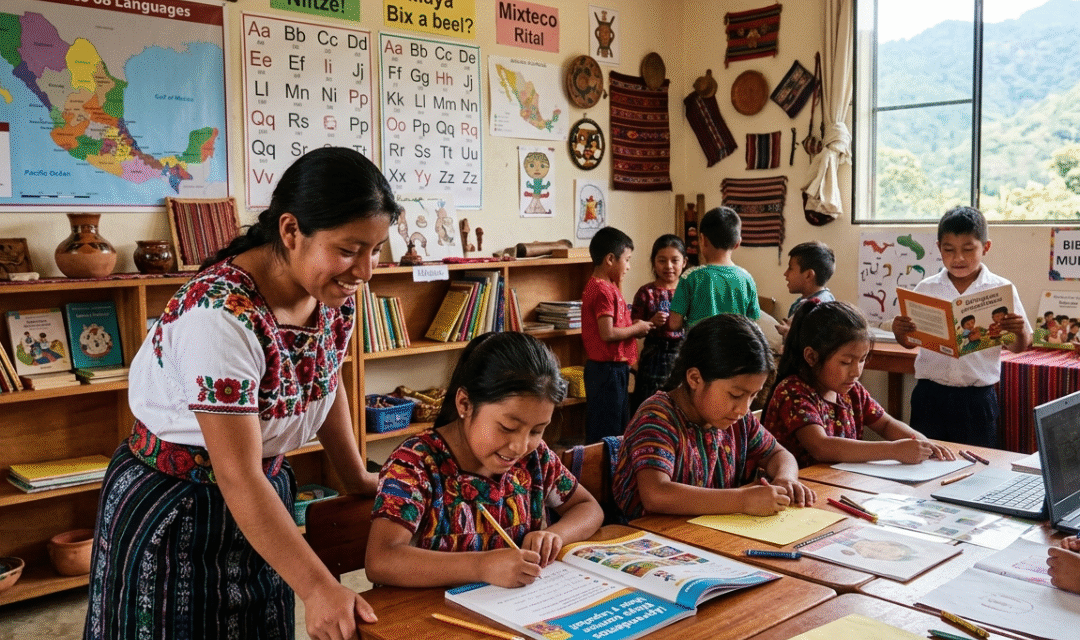 Las 68 lenguas indígenas y el desafío educativo en las escuelas