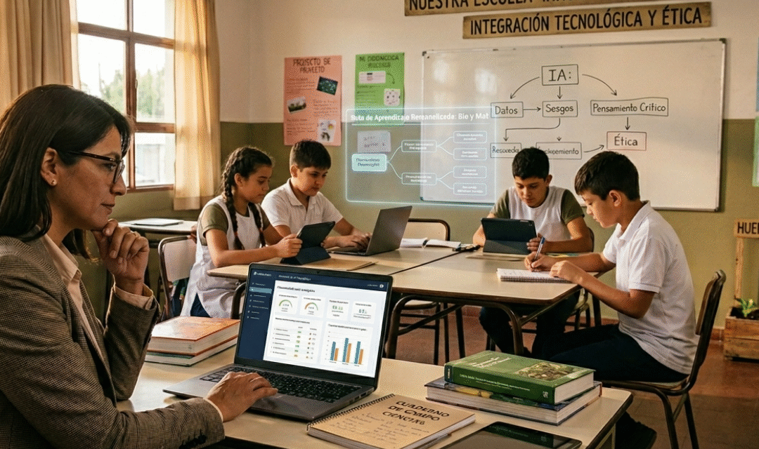 Tecnología e inteligencia artificial en la escuela actual