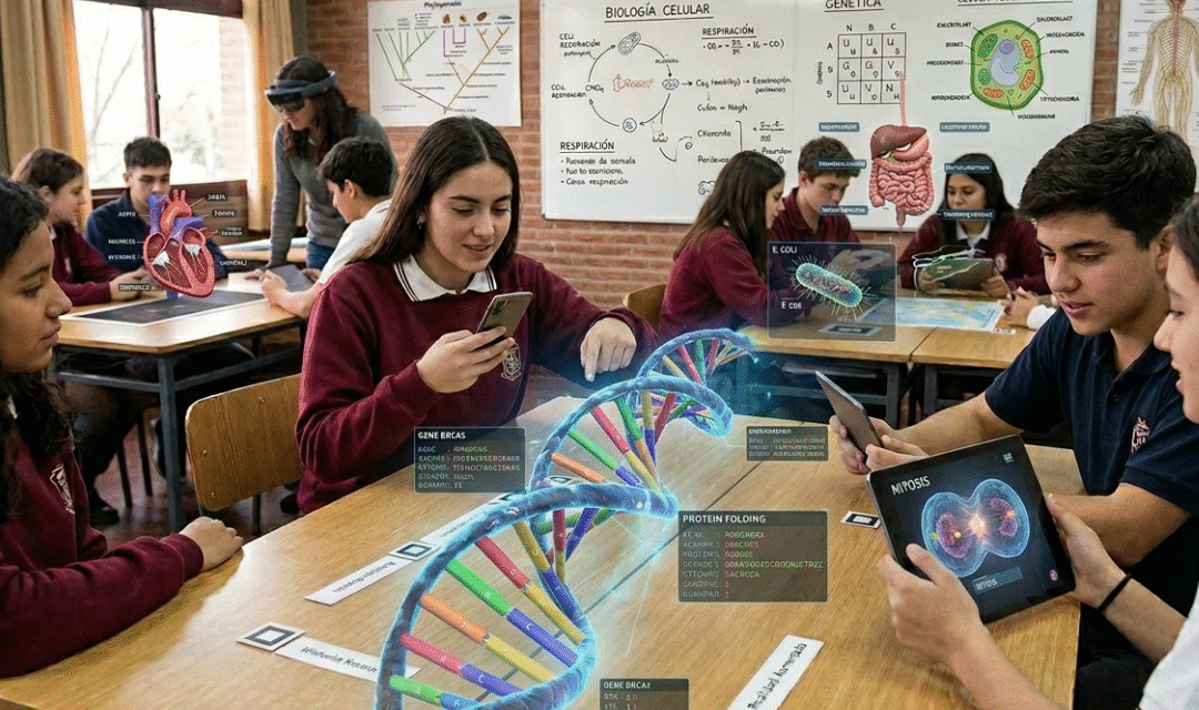 Cómo usar realidad aumentada en clase sin gastar más