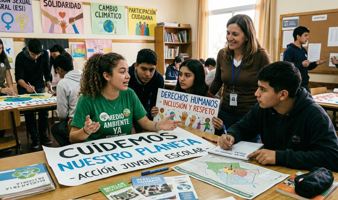 Cómo trabajar el activismo juvenil en la escuela