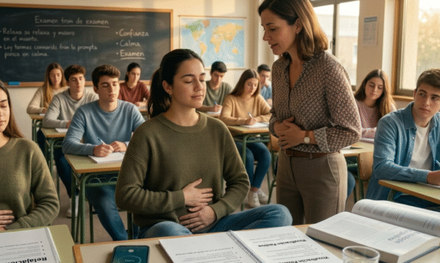 Técnicas simples para controlar los nervios al rendir