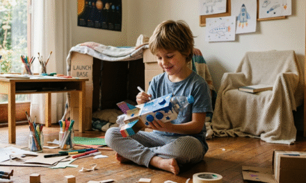 Cómo fomentar la imaginación sin gastar dinero