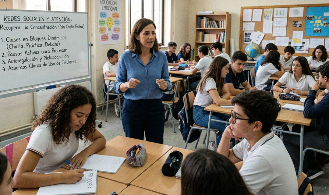 Claves para recuperar la concentración sin prohibir el celular