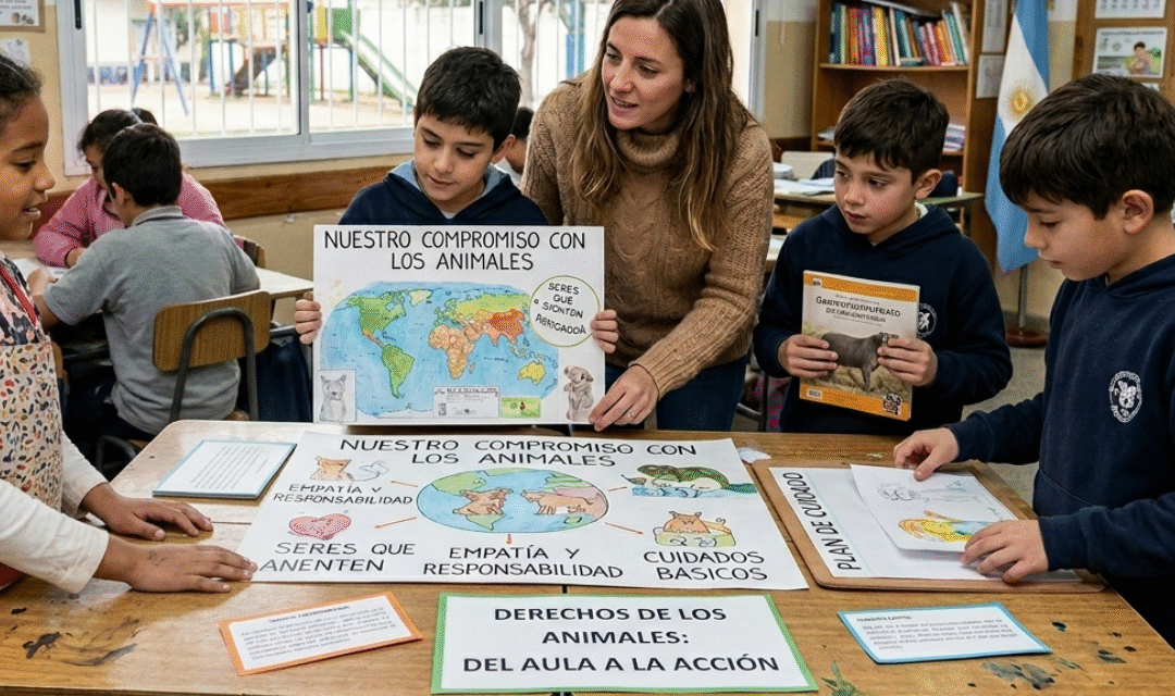 Actividades simples para trabajar derechos de los animales en el aula