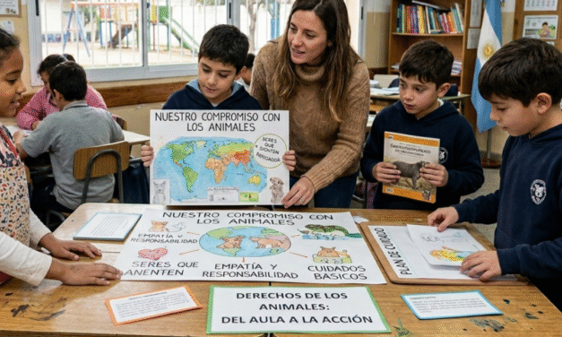 Actividades simples para trabajar derechos de los animales en el aula