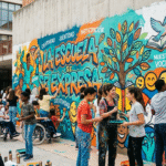 Arte urbano educativo: participación y creatividad en acción