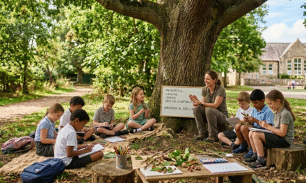 Clases bajo los árboles: una propuesta simple y poderosa