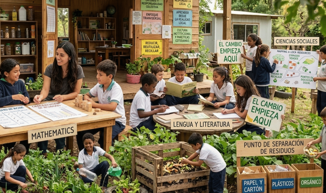 Integrar ecología en el aula con recursos disponibles