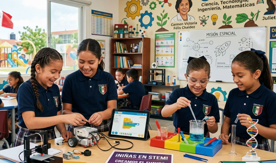 Cómo acercar la tecnología a niñas desde la escuela primaria