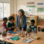 Materiales didácticos reciclados: innovación accesible para tu escuela