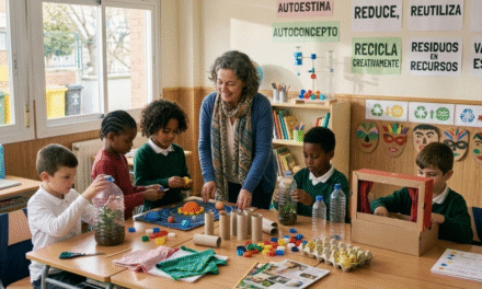 Materiales didácticos reciclados: innovación accesible para tu escuela