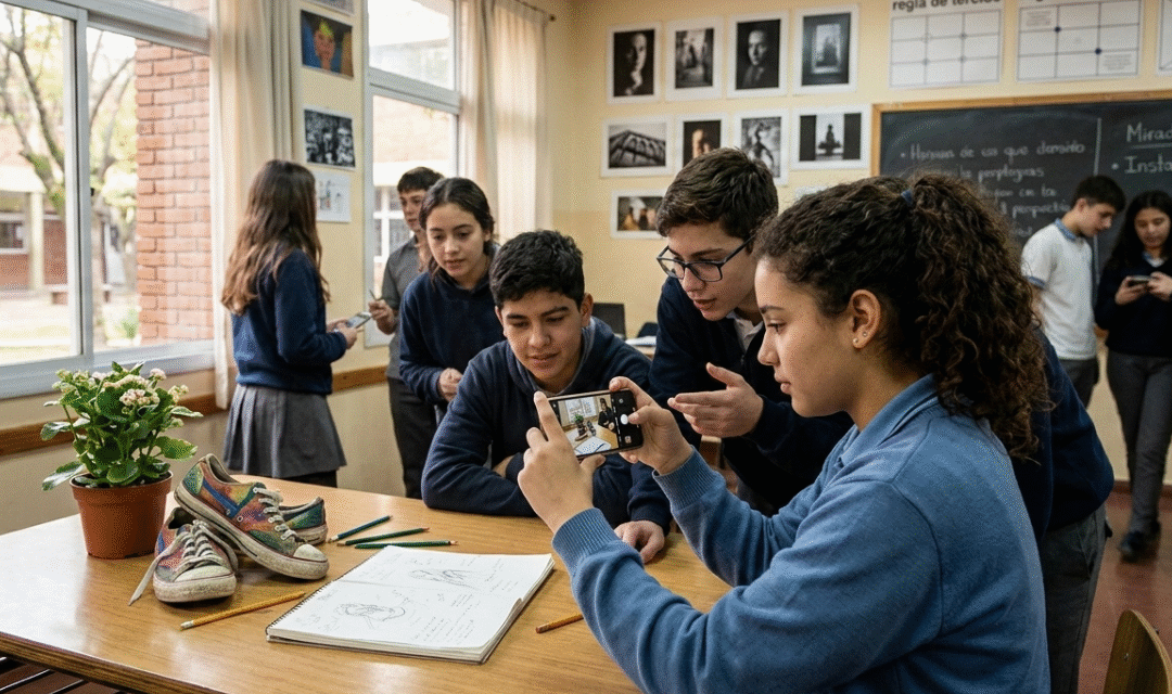 Enseñar arte con smartphones: propuesta accesible y actual