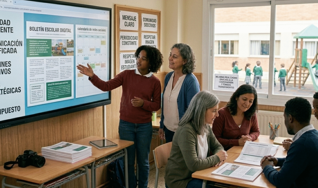 Estrategias de comunicación institucional para escuelas modernas