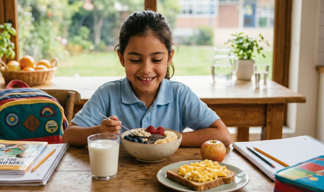 Opciones de desayuno accesible para potenciar la concentración