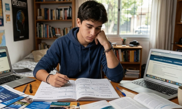 Orientación vocacional práctica para jóvenes de 17 y 18 años