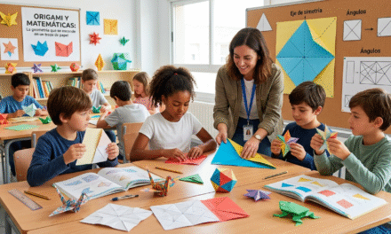 Cómo enseñar geometría con papel en el aula