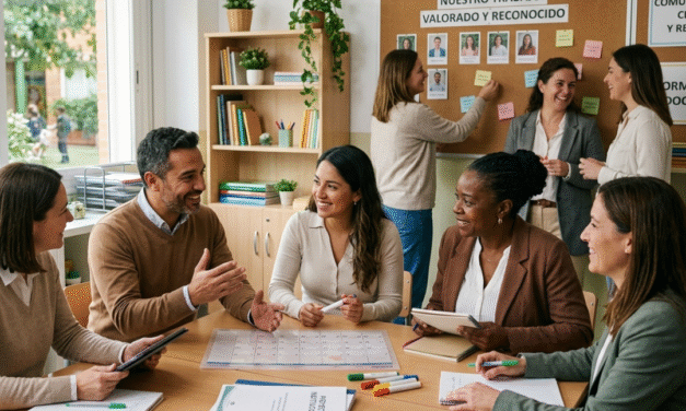 Prácticas escolares que revitalizan equipos educativos