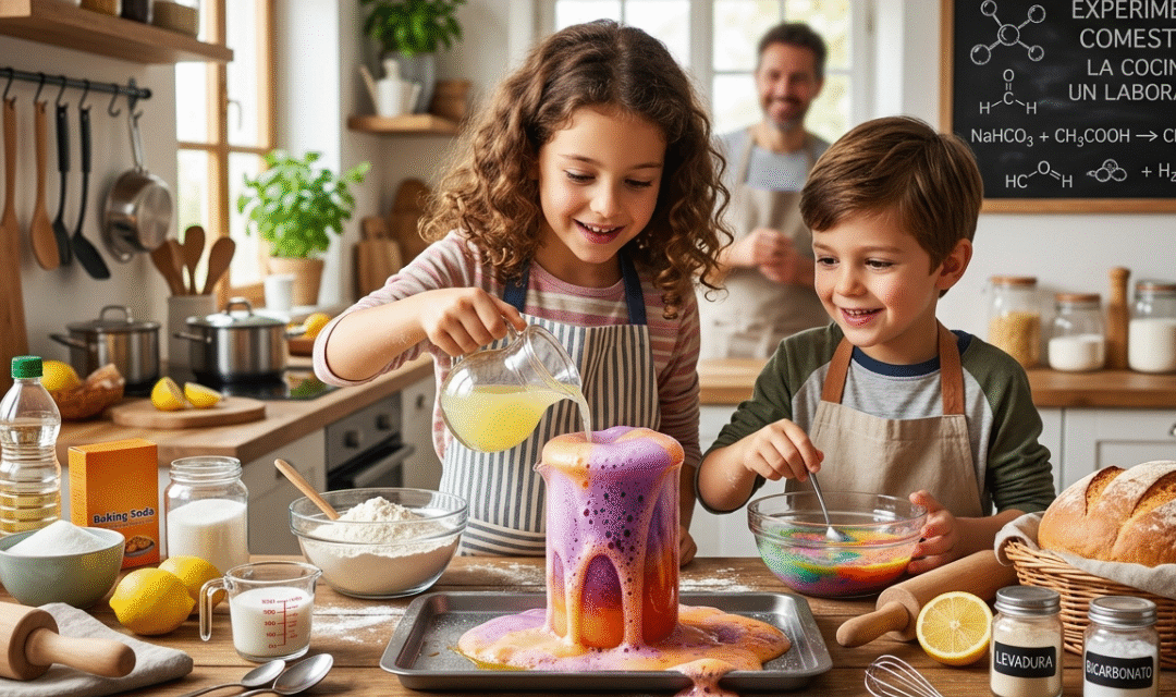 La química en la cocina: ideas simples para aprender jugando