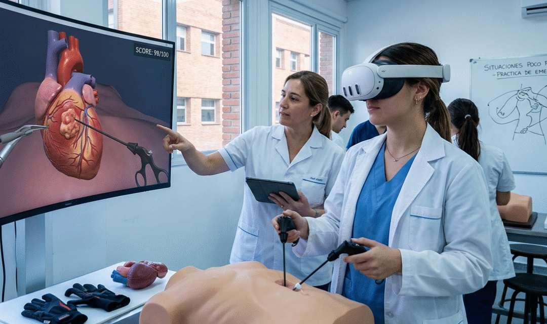 La nueva forma de estudiar cirugía con simuladores