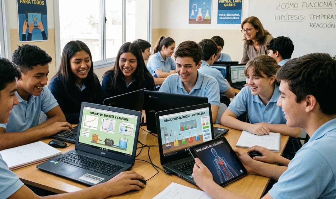 Experimentos online para aprender ciencias de forma simple