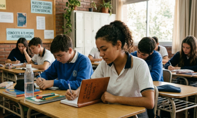 El diario escolar como aliado en la salud mental de los jóvenes