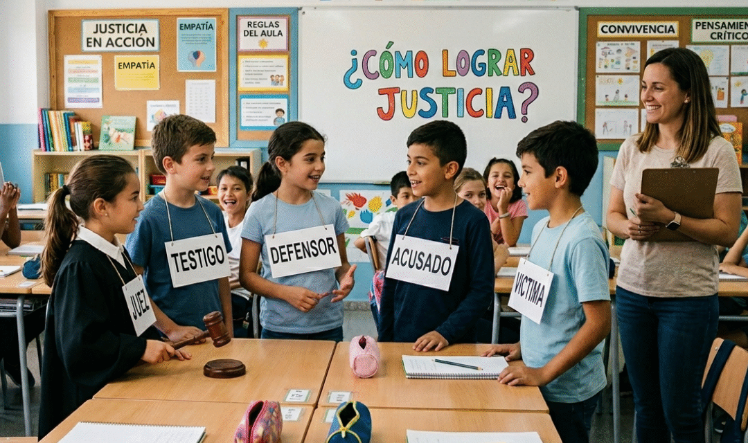 La justicia en el aula: ideas dinámicas y accesibles