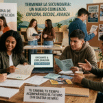 Estrategias para acompañar a egresados de secundaria
